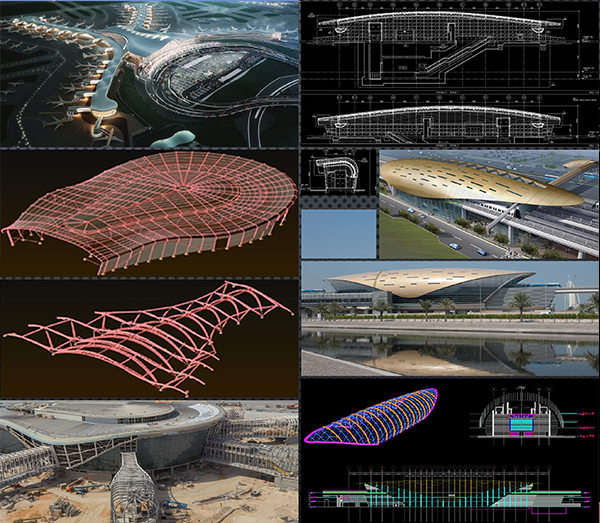 Air port(auh) MIDFIELD TERMINAL BUILDING, UAE