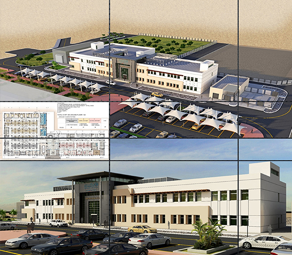 Takreer Administrative Building Ruwais, uae